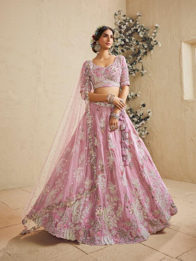 Pink Lehenga
