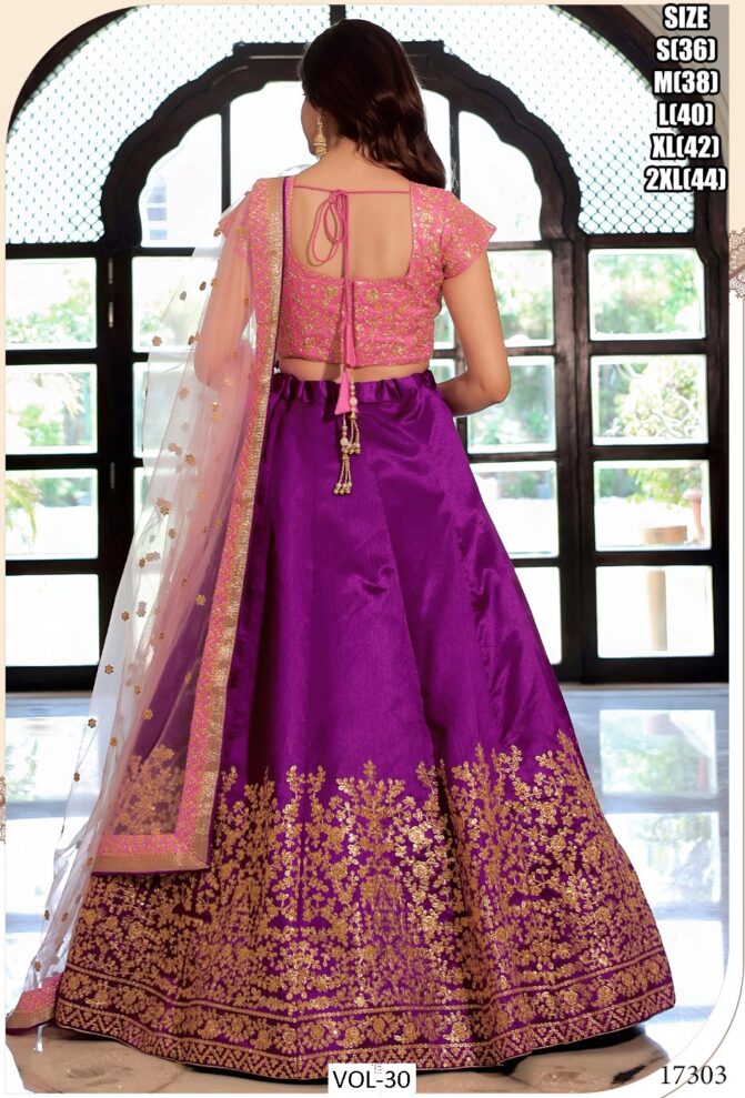 Light & Dark Pink Lehenga